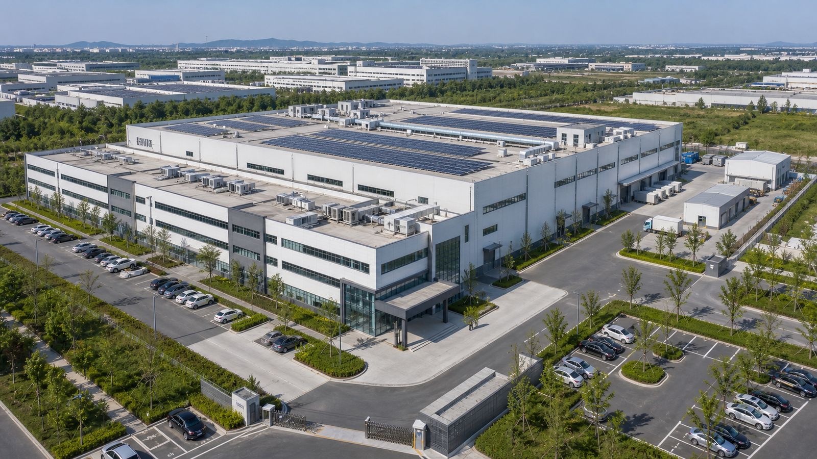 MagiWatch smart wearable factory exterior and production facility