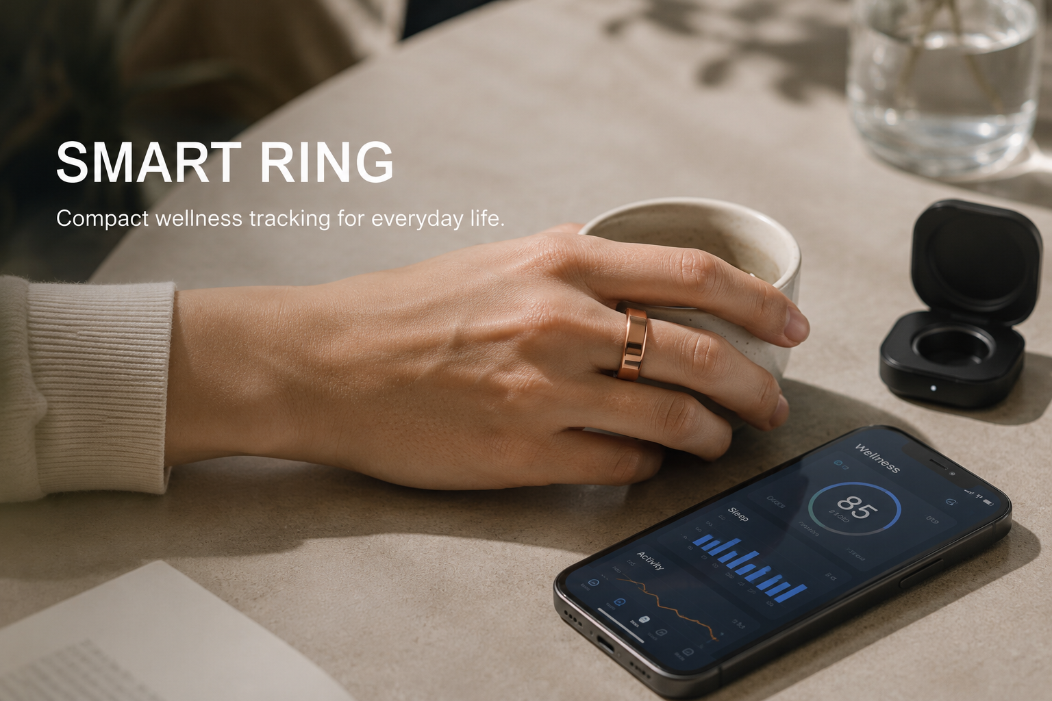Smart rings for wellness tracking and private label sourcing