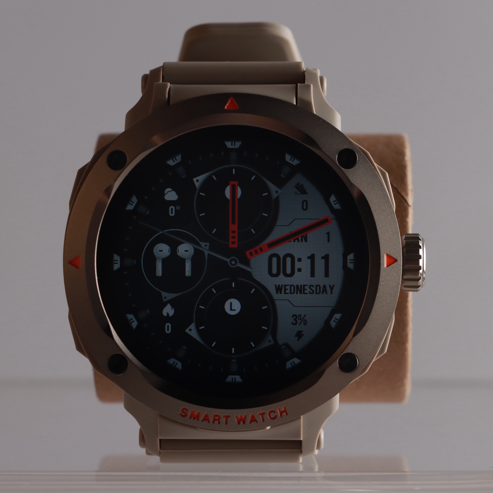 YLF-D13 smartwatch with TWS earbuds, main product view