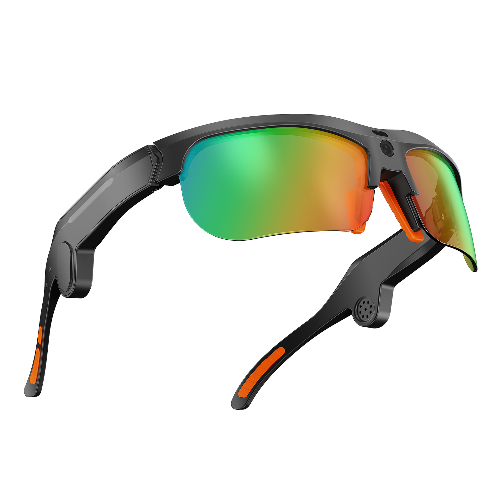 MagiWatch E08 13 MP AI camera glasses front product view